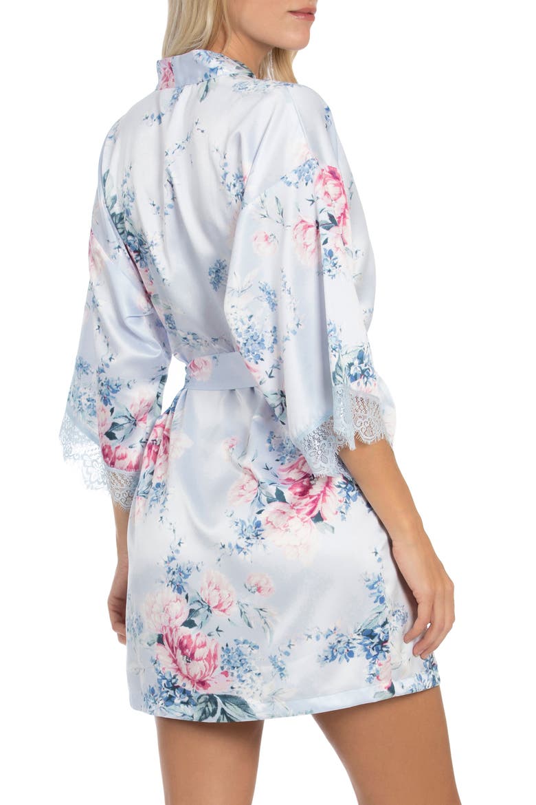 Belmont Satin & Lace Wrap, Alternate, color, DUSTY BLUE