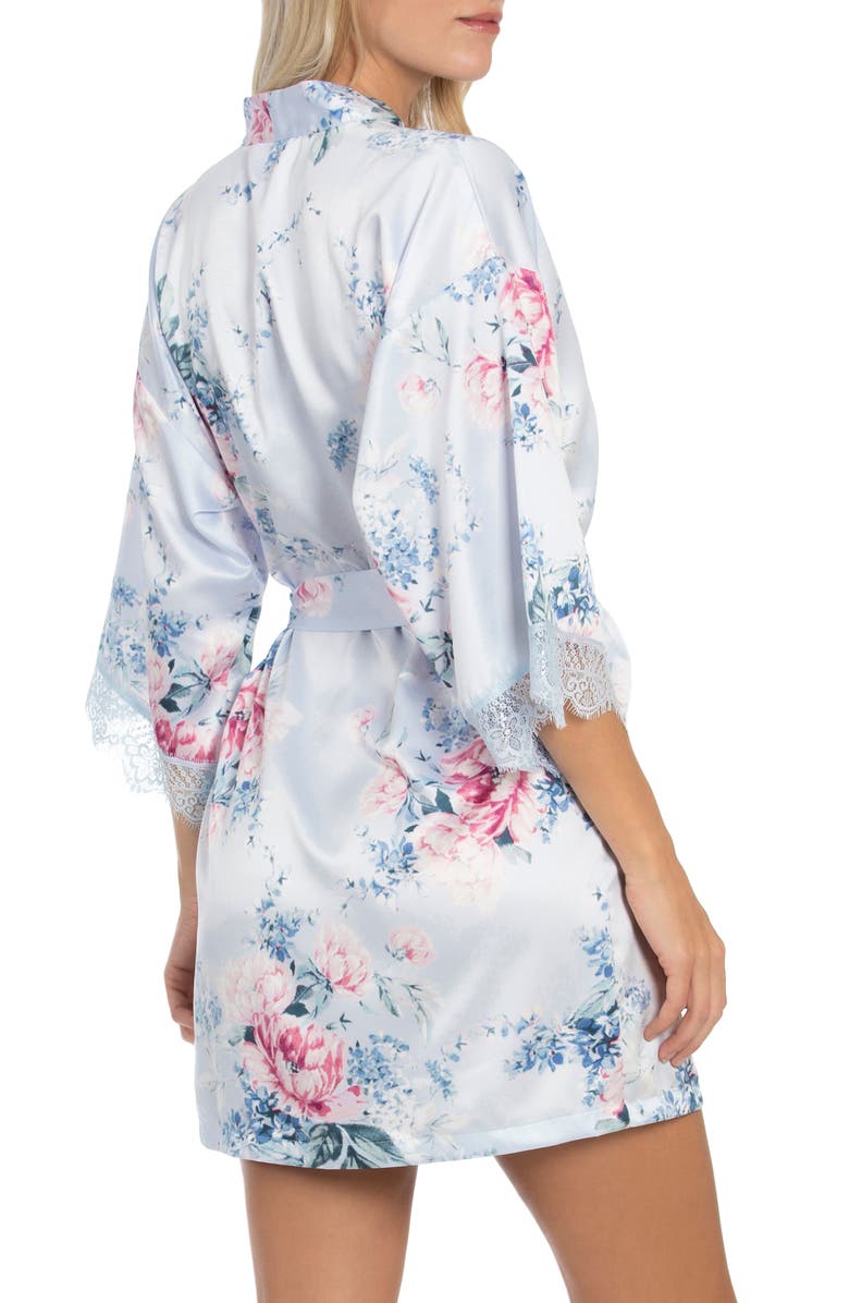 In Bloom by Jonquil Belmont Satin & Lace Wrap, Alternate, color, 