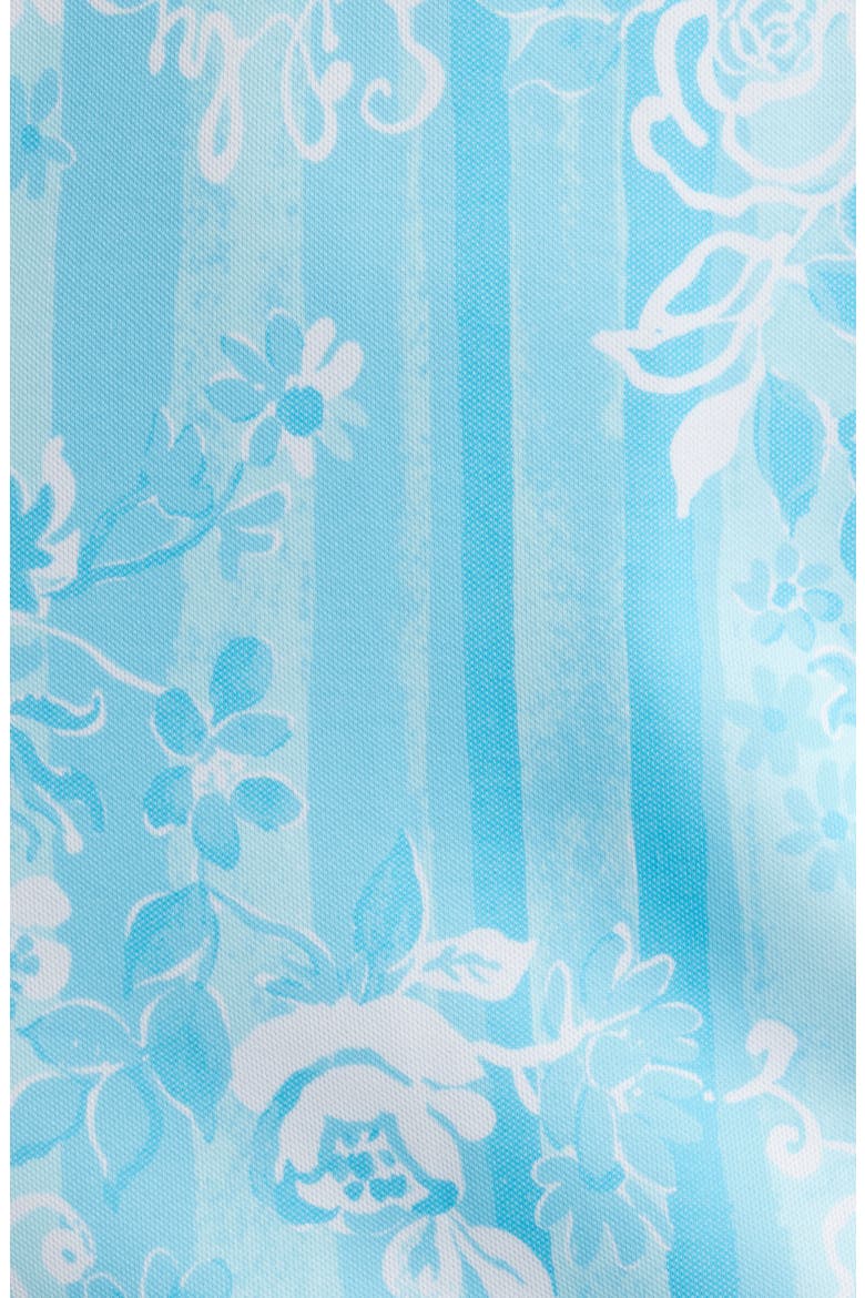 Melodie Floral Print Maxi Dress, Alternate, color, CAPRI BLUE