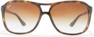 Ray-Ban 60mm Square Sunglasses