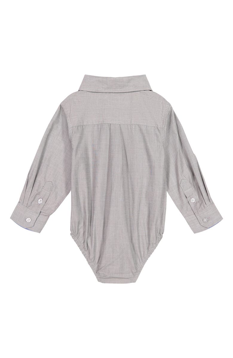 Andy & Evan Button-Up Long Sleeve Bodysuit, Alternate, color, 