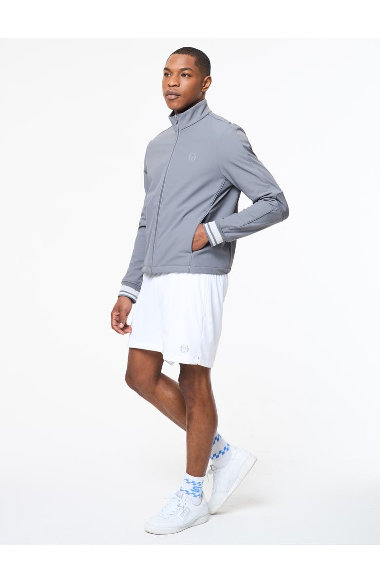 Sergio Tacchini Ibrido Technical Fleece Jacket, Alternate, color, Quiet Shade