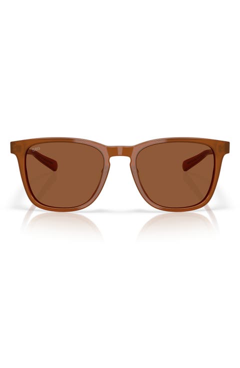 Sullivan 53mm Gradient Polarized Square Sunglasses