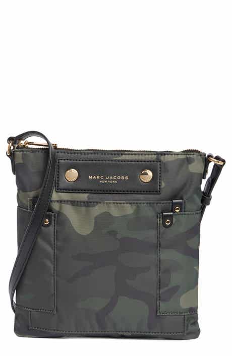 Marc Jacobs Camo Preppy Swing Crossbody Bag