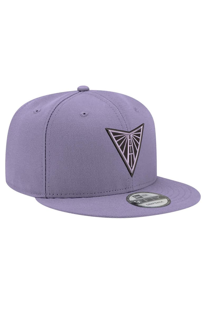 Unisex New Era Violet Golden State Valkyries Logo 9FIFTY Snapback Hat, Alternate, color, Violet