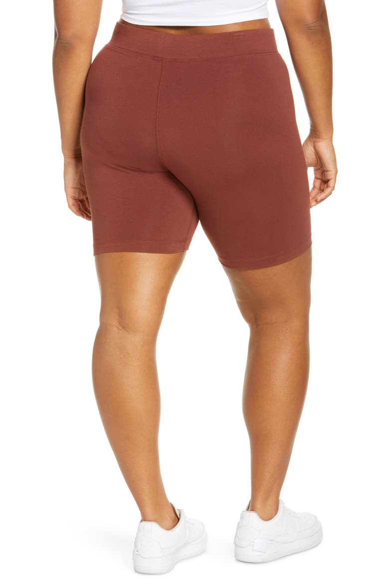 Sportswear Eseential Bike Shorts, Alternate, color, DARK PONY/ WHITE