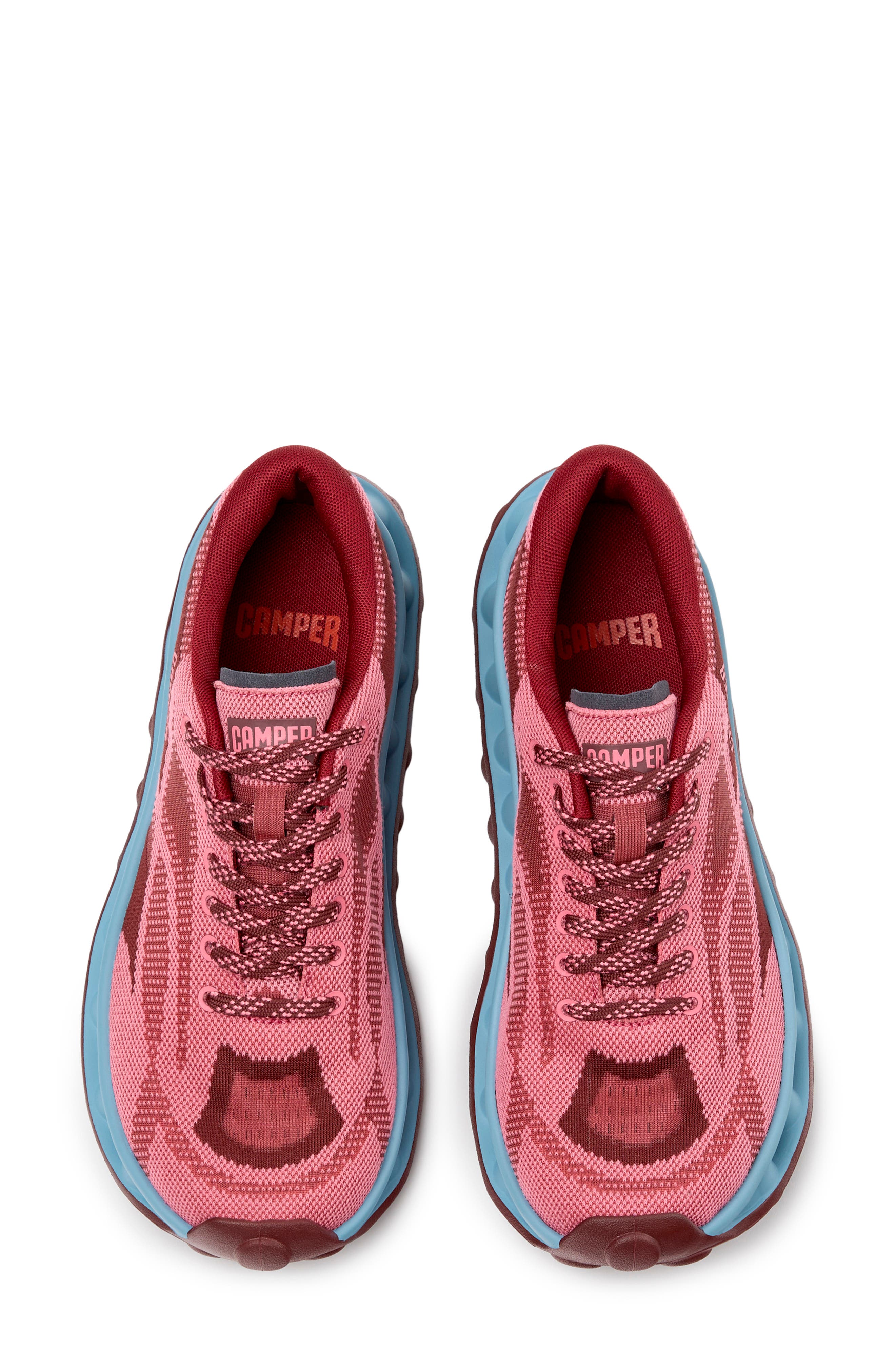 Pelotissima Sneaker, Alternate, color, DARK PINK