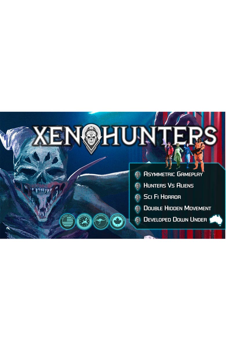 Half-Monster Games Xenohunters Scifi Horror Game Beyond The Outer Rim Board Game, Alternate, color, Multicolored
