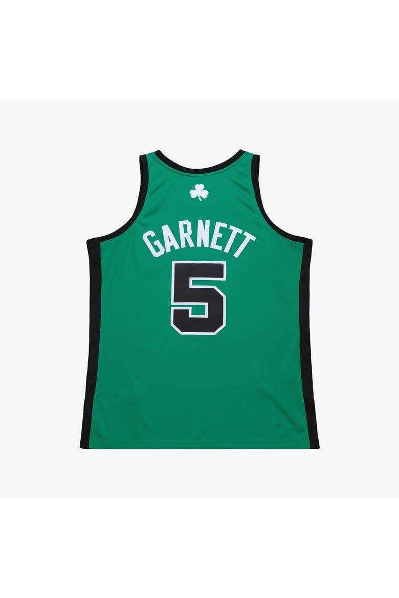 Men's Mitchell & Ness Kevin Garnett Kelly Green Boston Celtics 2007-08 Hardwood Classics Authentic Jersey, Alternate, color, Kelly Green