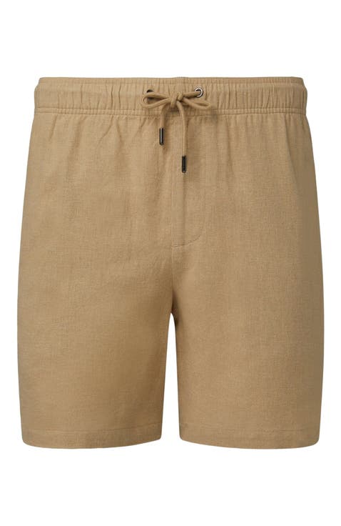 Classic Pull On Linen Short 6"
