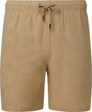 Onia Classic Pull On Linen Short 6"