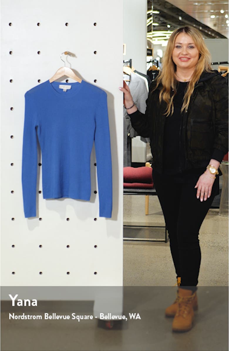 Crewneck Cashmere Sweater, sales video thumbnail