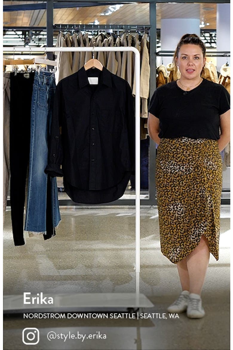 Kayla Black Cotton Shirt video