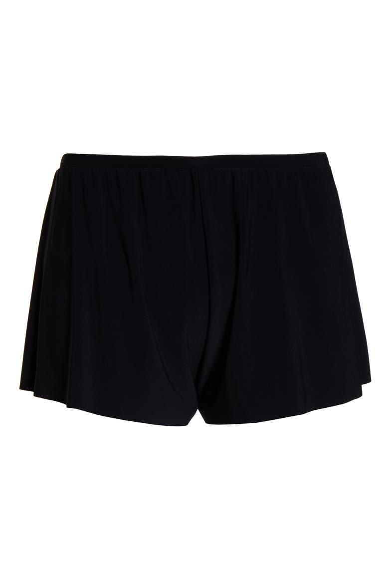 Jersey Tap Shorts Swim Bottoms, Alternate, color, BLACK TONES