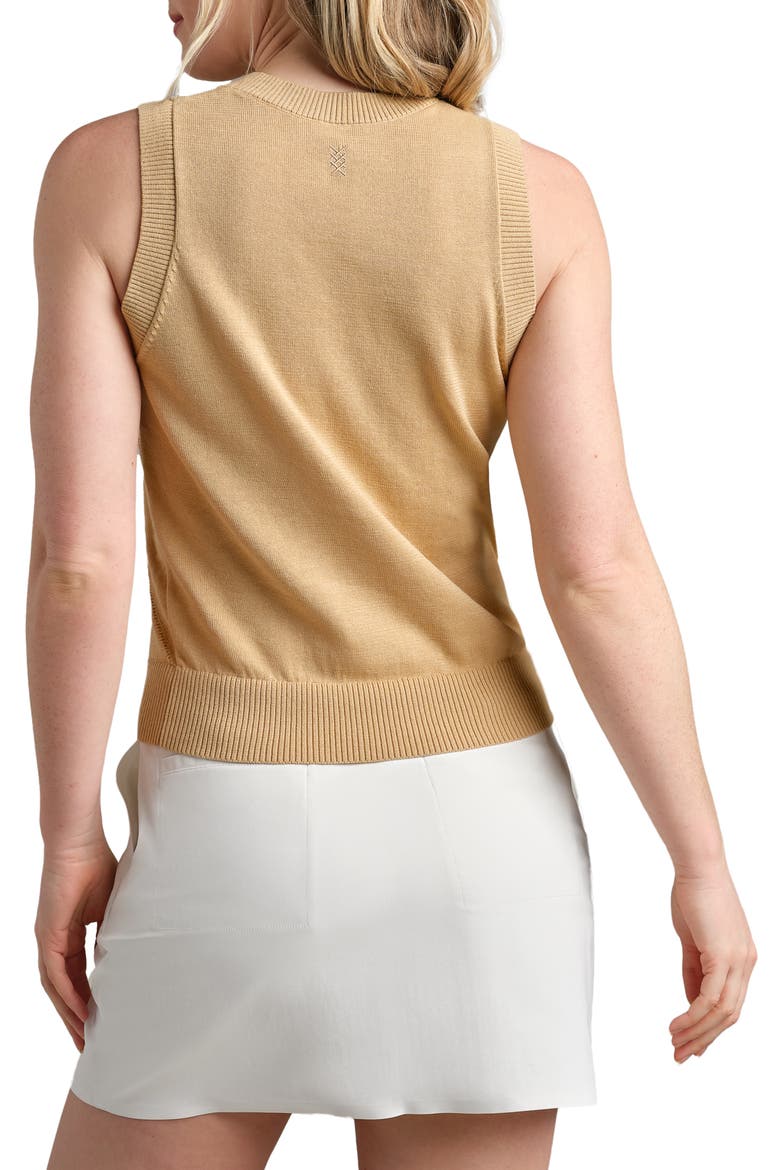 Birdie Argyle Sweater Vest, Alternate, color, PEBBLE TAN
