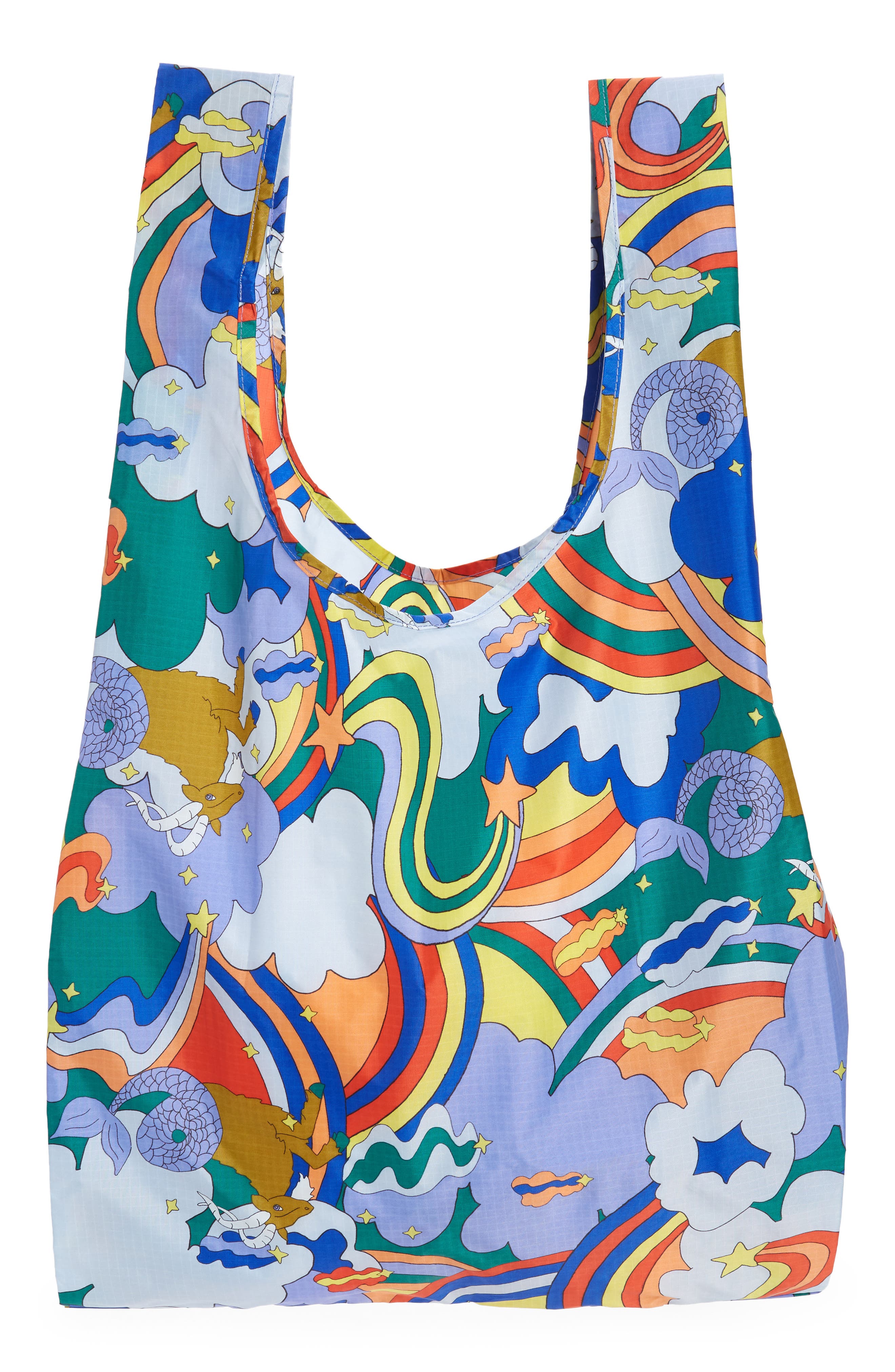 Standard Astrological Ripstop Nylon Tote, Alternate, color, CAPRICORN