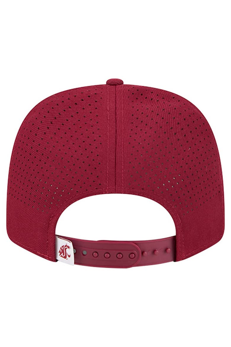 Men's New Era  Crimson Washington State Cougars Team 9SEVENTY Adjustable Hat, Alternate, color, Crimson
