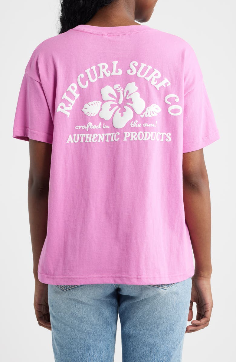Rip Curl Surf Puff Party Pack Graphic T-Shirt, Alternate, color, Pink