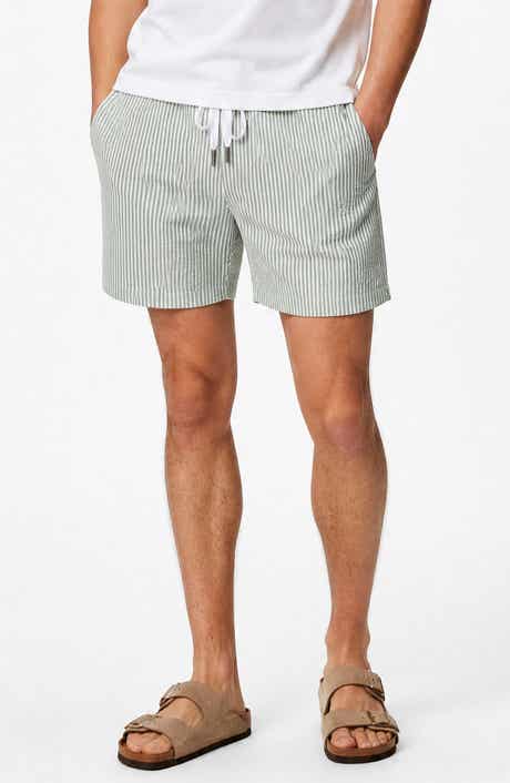 Onia Classic Seersucker Swim Trunks