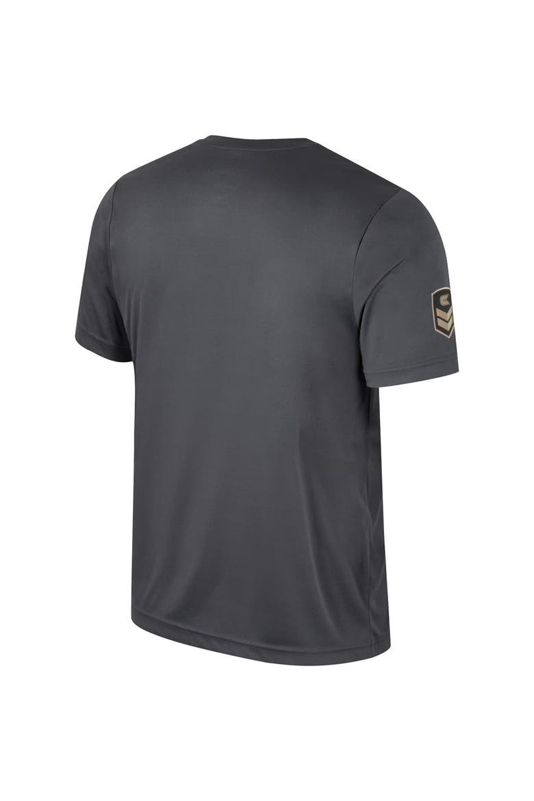 Men's Colosseum Charcoal Alabama Crimson Tide OHT Military Appreciation  T-Shirt, Alternate, color, Charcoal