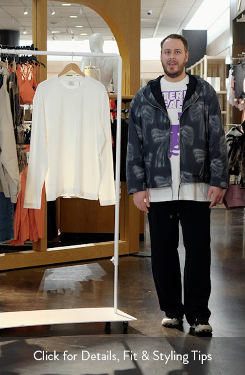 Regular Fit Long Sleeve Cotton T-Shirt, sales video thumbnail