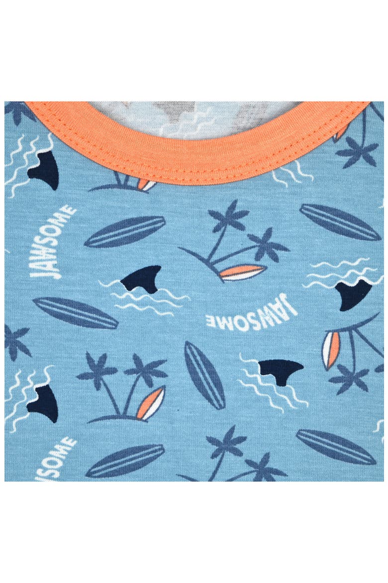 Kids' Assorted 2-Pack Print Fitted Two-Piece Pajamas, Alternate, color, CORAL