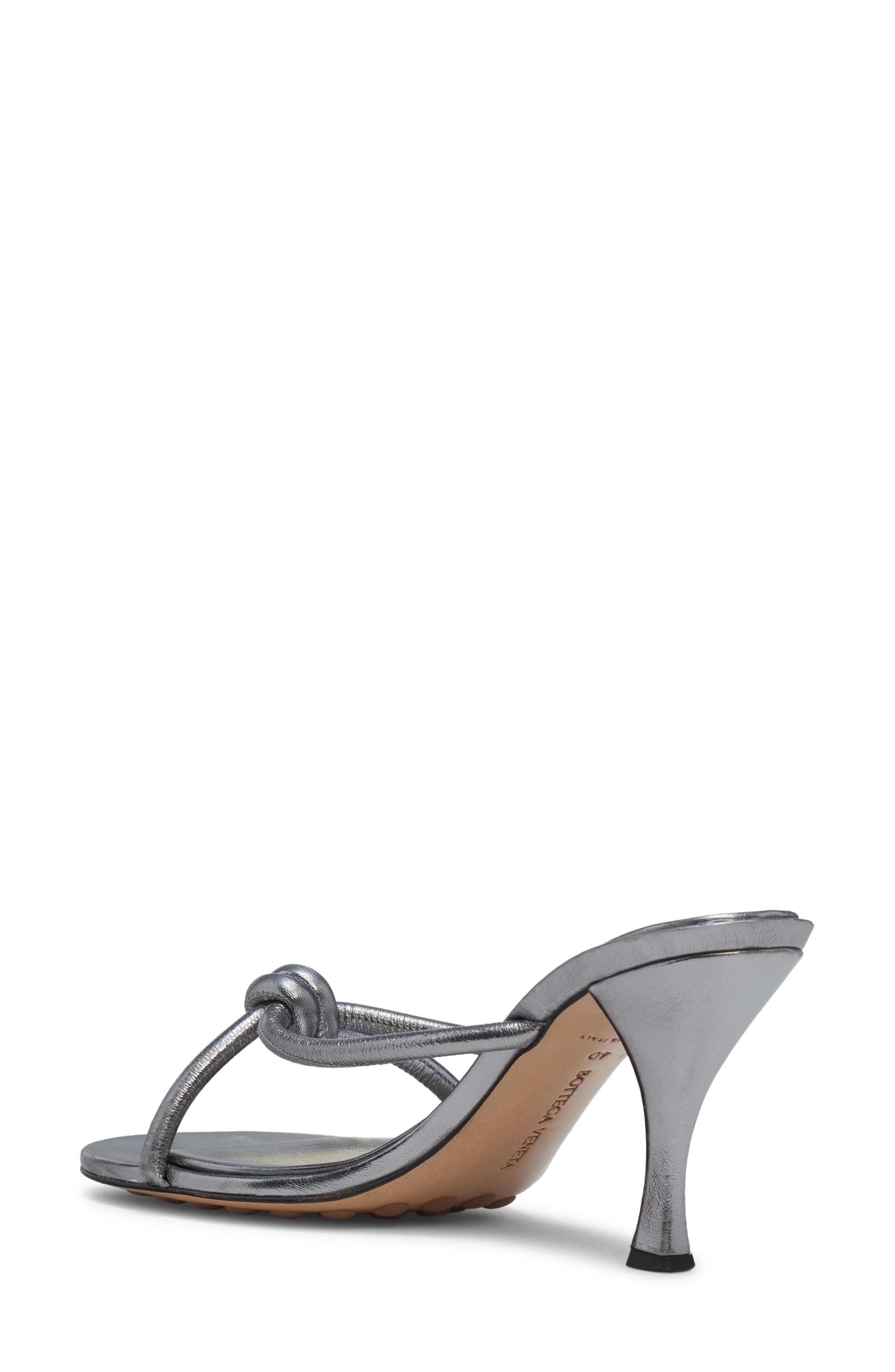 Bottega Veneta Blink Metallic Sandal, Alternate, color, 
