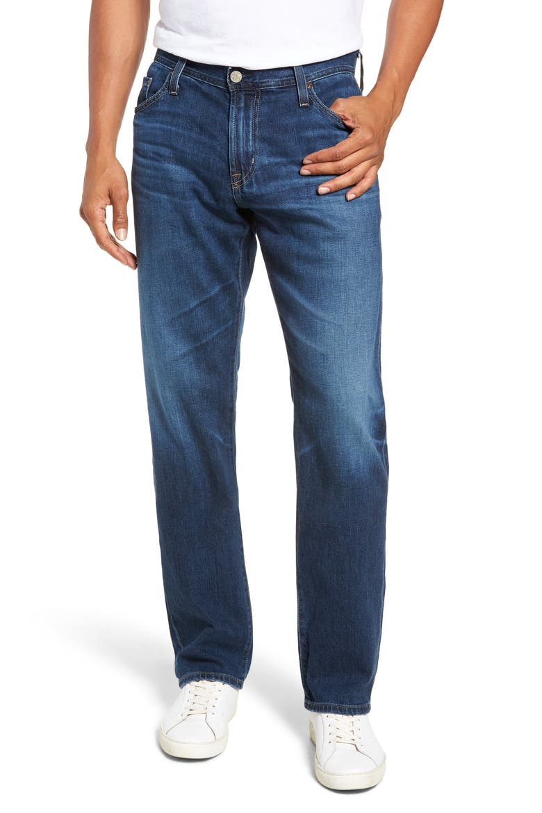 Graduate Slim Straight Leg Jeans, Main, color, 7 YEARS CEASE