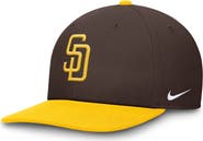 Nike Men's Nike Brown/Gold San Diego Padres Pro Performance Snapback Hat