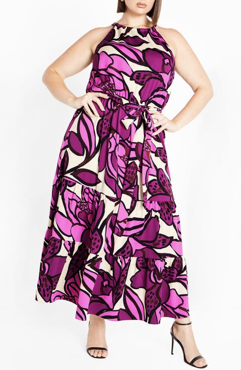 Felicity Floral Maxi Dress (Plus)