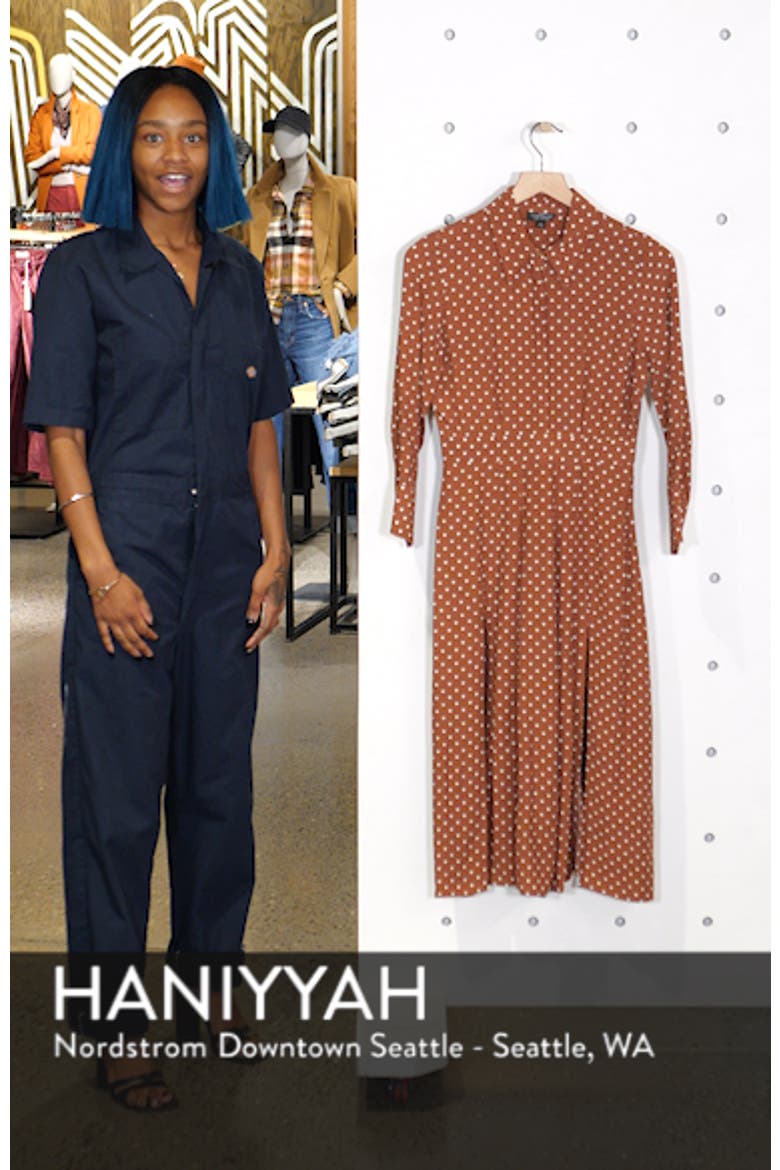 Spot Pleat Shirtdress video