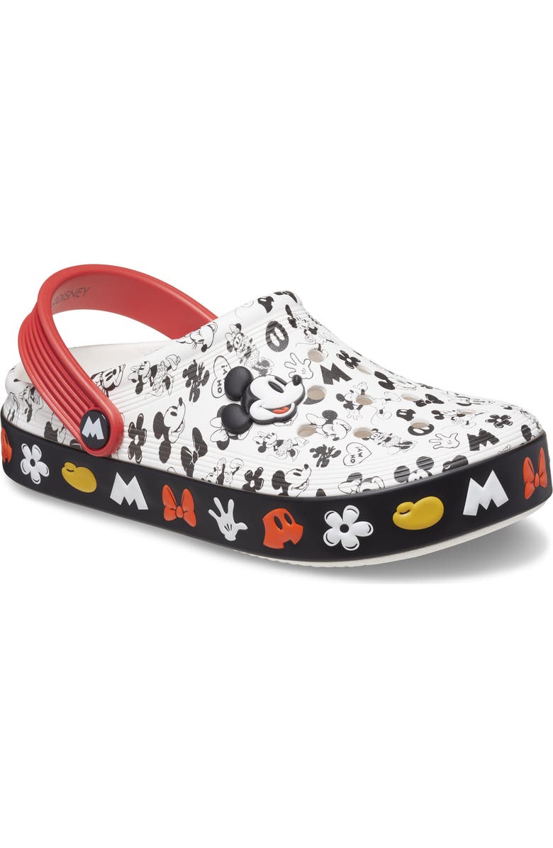 CROCS x Disney Kids' Mickey & Minnie Mouse Off Court Clog, Main, color,