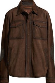 Frye Suede & Leather Shacket
