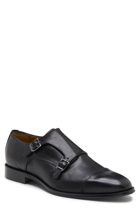 Montgomery Double Monk Strap Leather Shoe