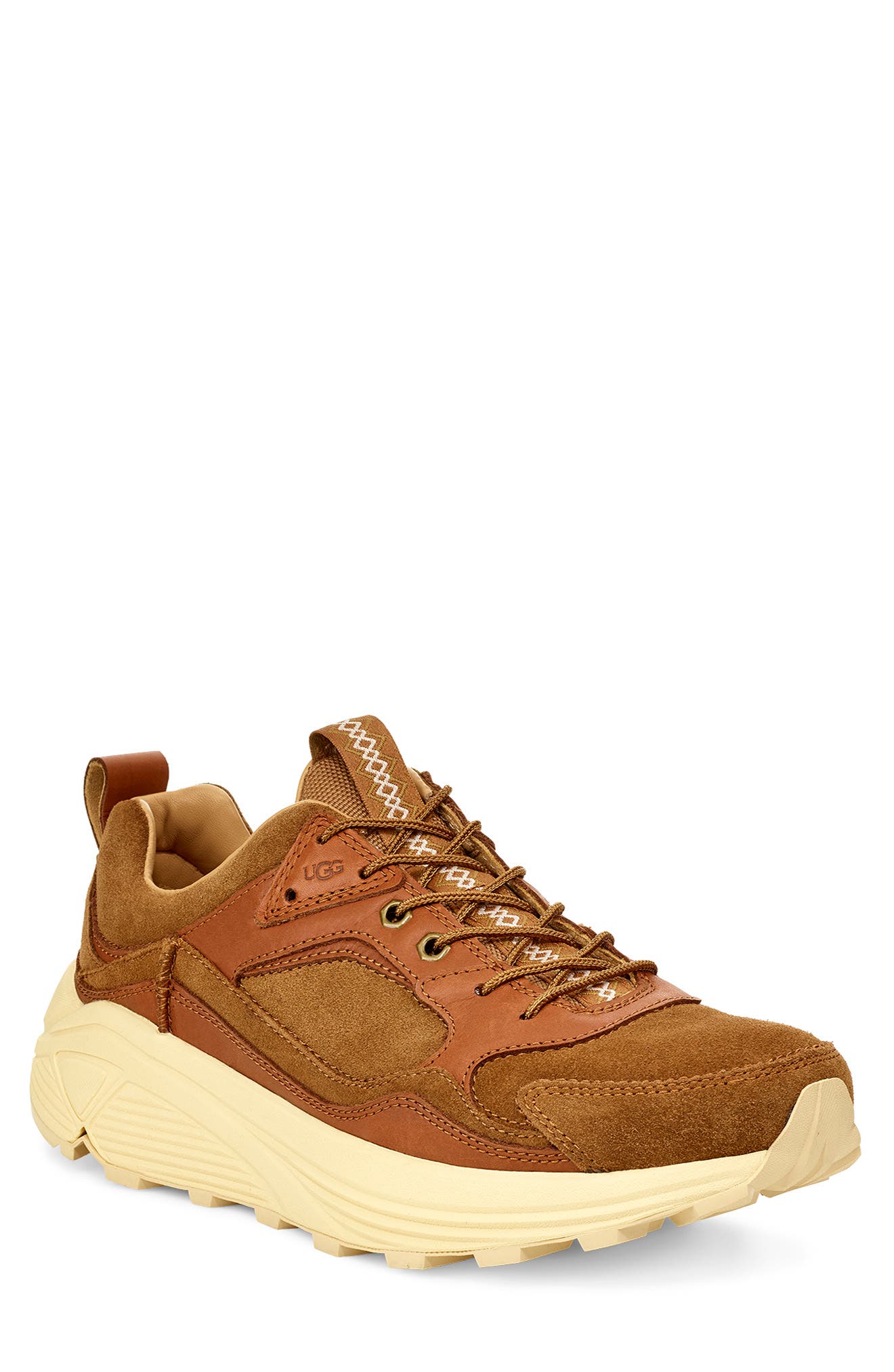 Miwo Trainer Low Sneaker, Main, color, CHESTNUT