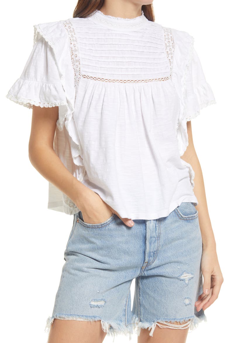 Le Femme Top, Main, color, WHITE
