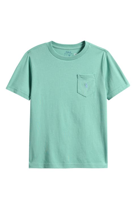 Kids' Cotton Jersey Pocket T-Shirt (Toddler & Little Kid)