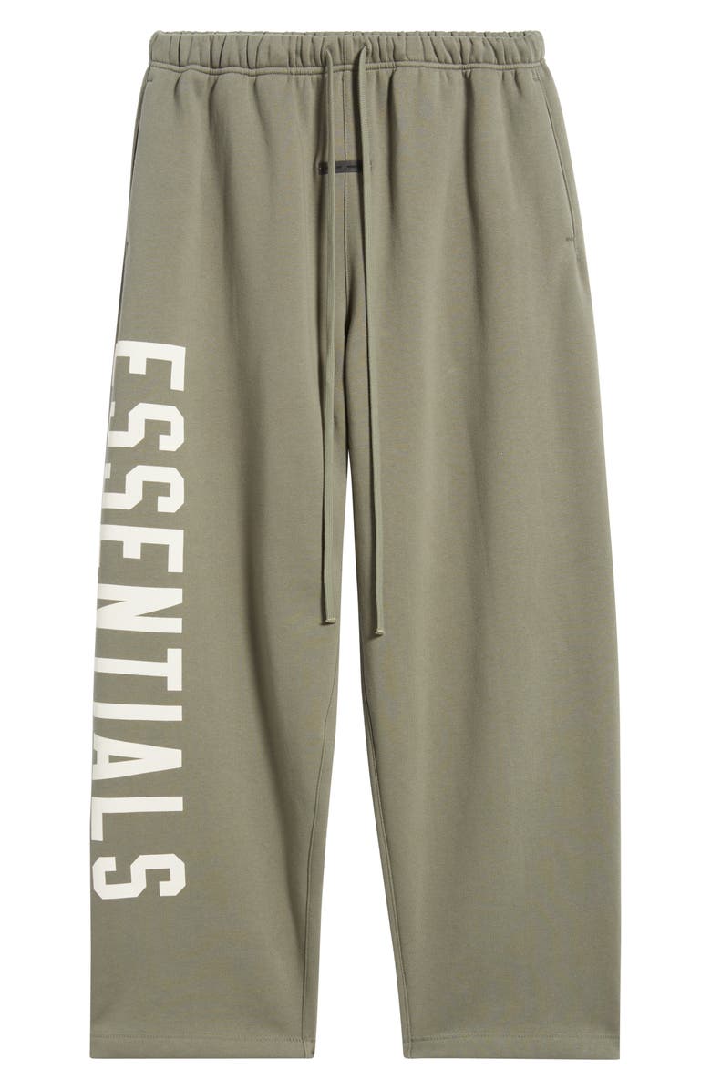Fear of God Essentials Lounge Fleece Sweatpants, Alternate, color, Moss