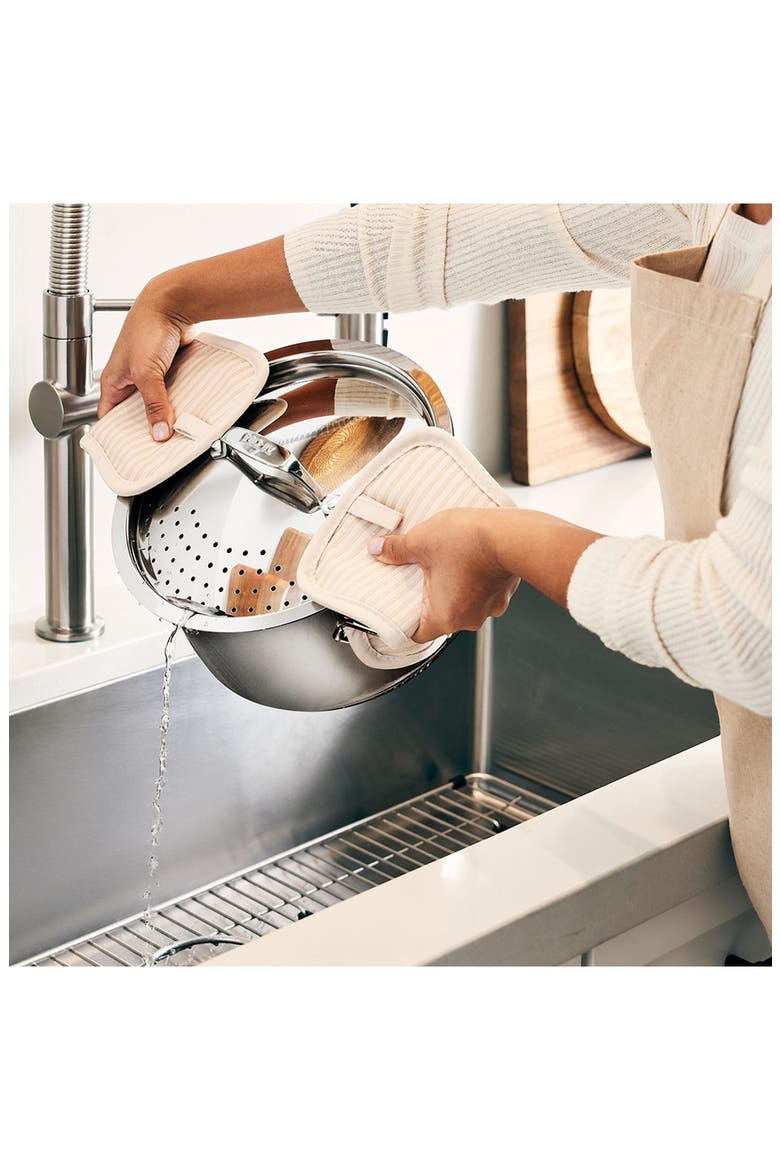 Simply Strain 6-Quart Multipot with Strainer Lid, Alternate, color, SILVER