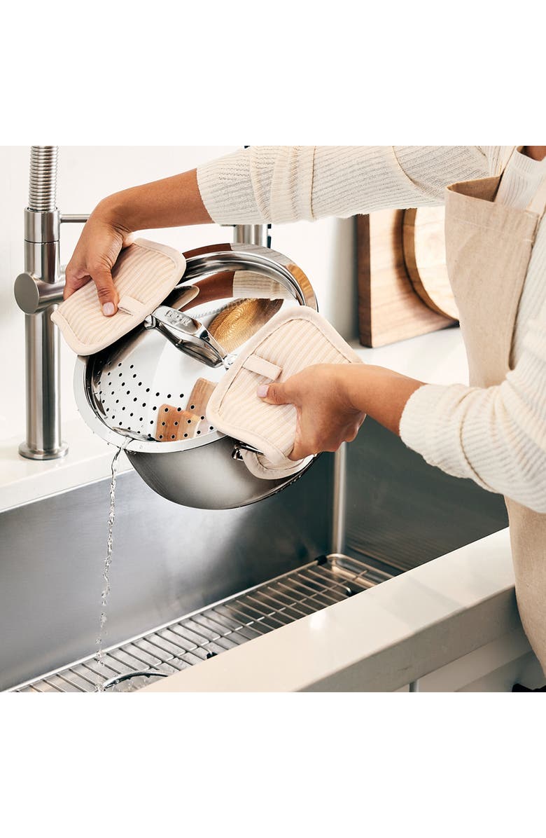 All-Clad Simply Strain 6-Quart Multipot with Strainer Lid, Alternate, color, Silver