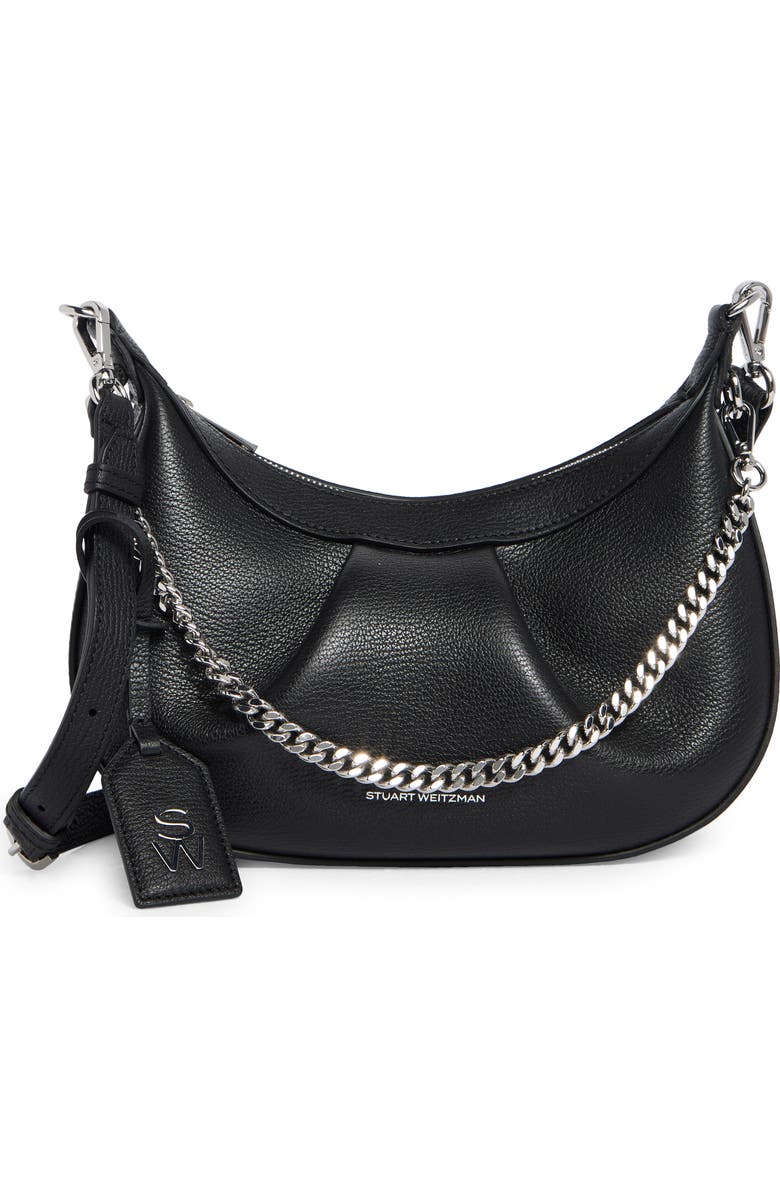 Stuart Weitzman Stellar Crescent Bag, Main, color,
