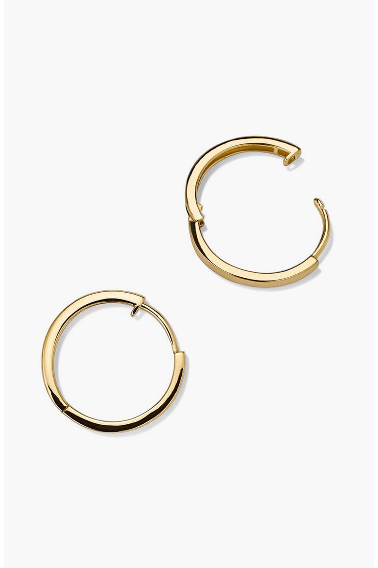 Easy Hoops, Alternate, color, Yellow Gold