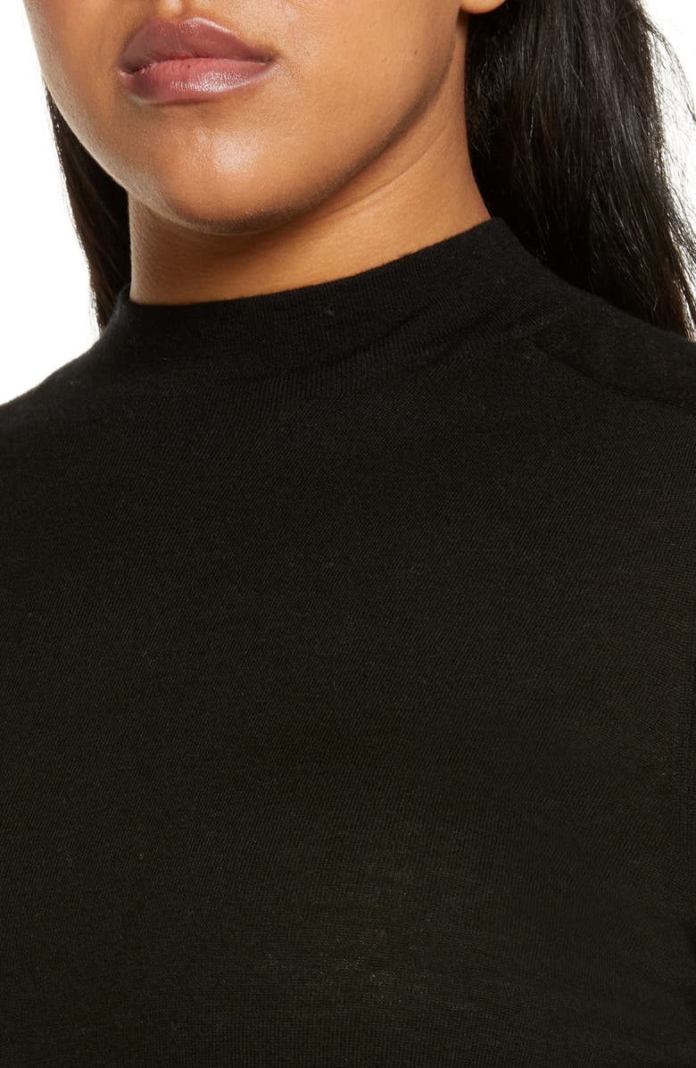 Vince Seamless Mock Neck Wool Blend Sweater, Alternate, color,