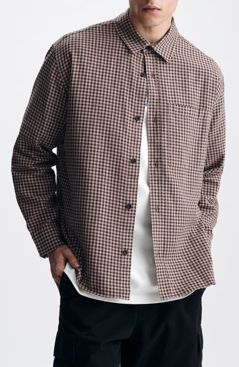 Check Button-Up Shirt