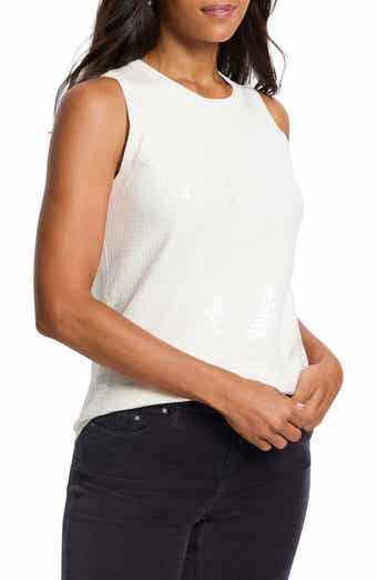 NIC+ZOE Sequin Sweater Tank