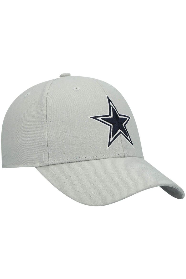 Men's '47 Gray Dallas Cowboys MVP Secondary Logo Adjustable Hat, Alternate, color, Gray