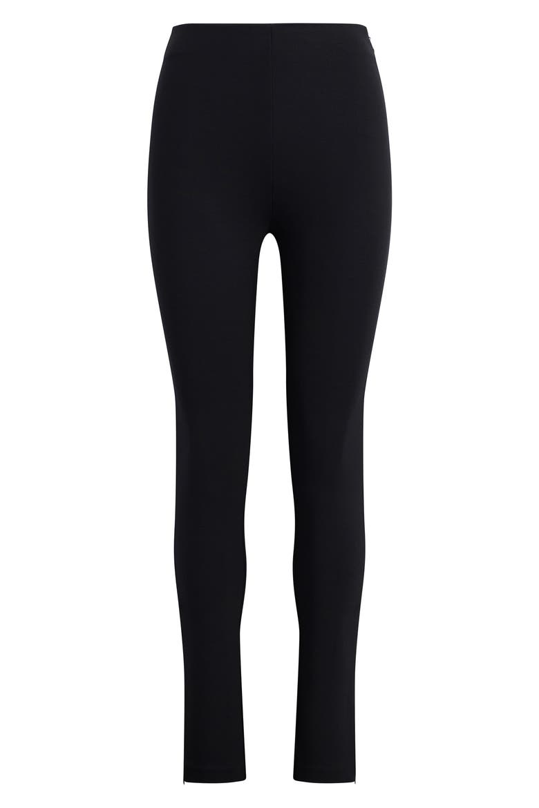 The Pointe Ponte Knit Pants, Alternate, color, BLACK