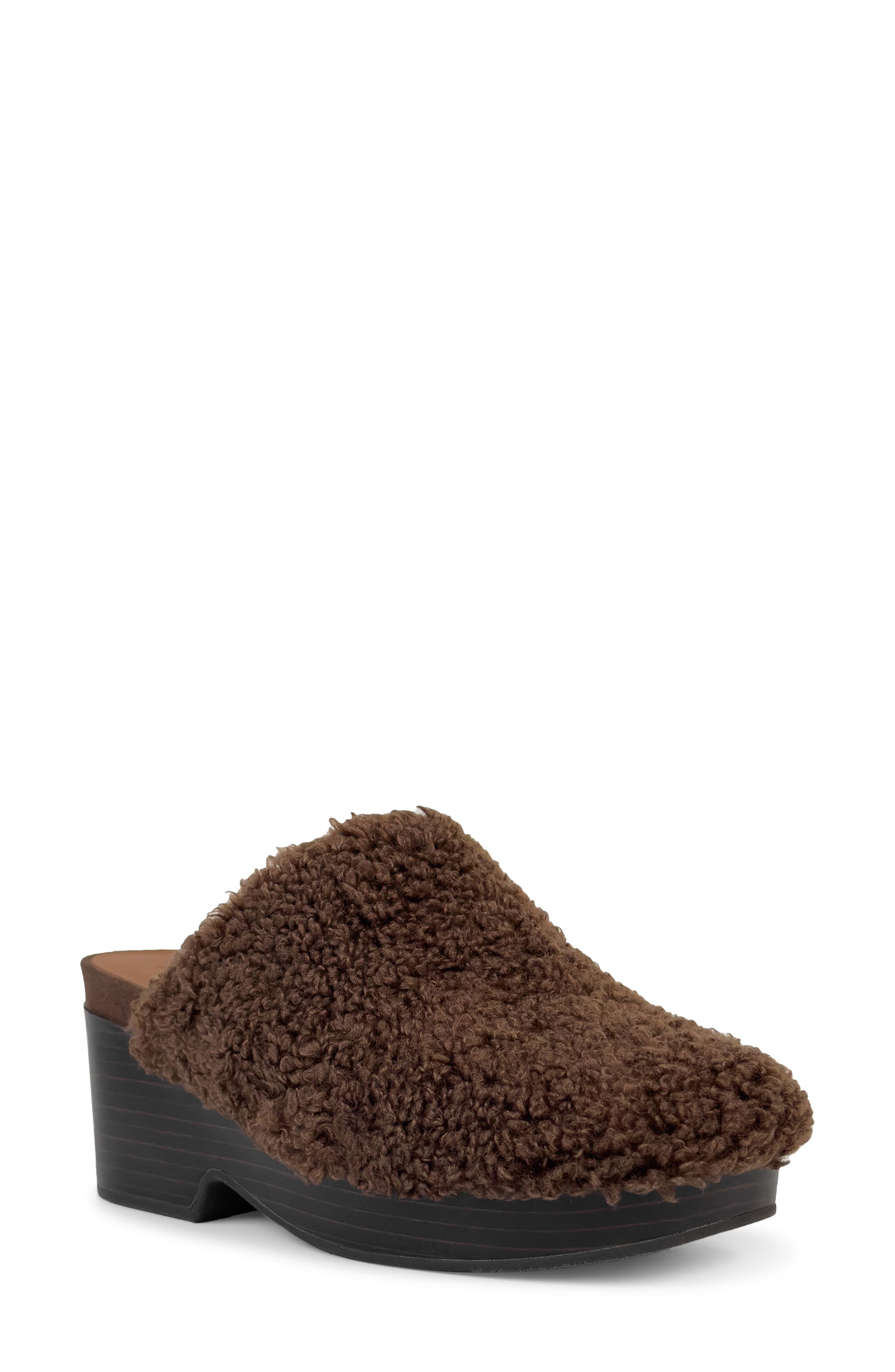  Mocha Faux Shearling