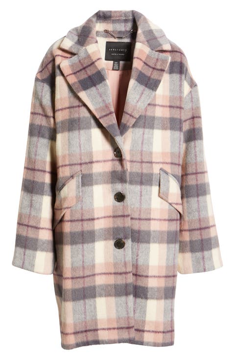 Plaid Long Coat