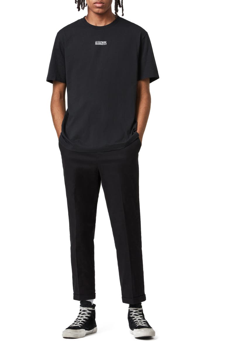 AllSaints Opposition Cotton Graphic Tee, Alternate, color, 